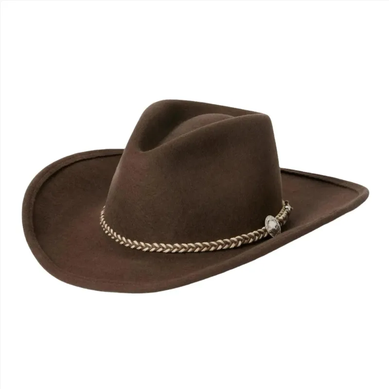 Stetson Rawhide - (3X) Buffalo Crushable Soft Wool Felt sold by Hat Country