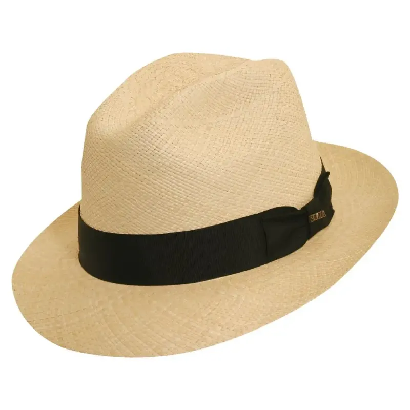 Scala Napa - Panama Straw Fedora Hat sold by Hat Country