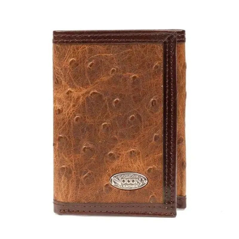 Nocona Hazer - Mens Tri-Fold Wallet made by Nocona