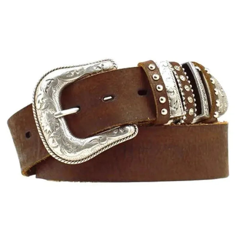 Nocona Whisper (Brown) – Womens Belt sold by Hat Country