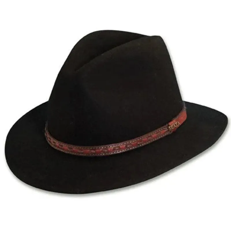 Scala Decatur - Soft Wool Felt Fedora Hat sold by Hat Country