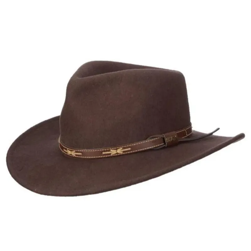 Scala Phoenix - Soft Wool Felt Outdoorsman Hat sold by Hat Country