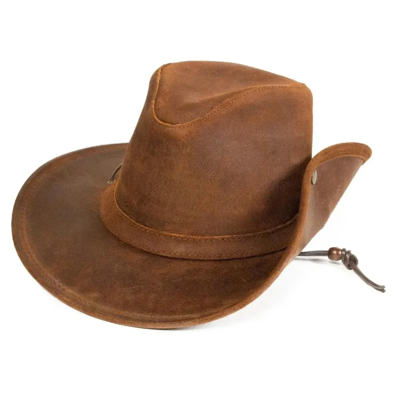Minnetonka Aussie - Leather Australian Hat sold by Hat Country