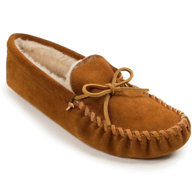 Minnetonka Pile Lined Softsole - Mens Slipper sold by Hat Country