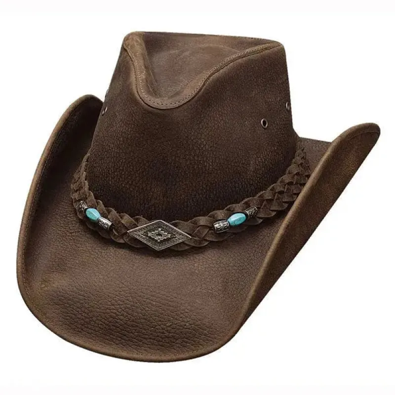 Bullhide Royston - Leather Cowgirl Hat made by Hat Country