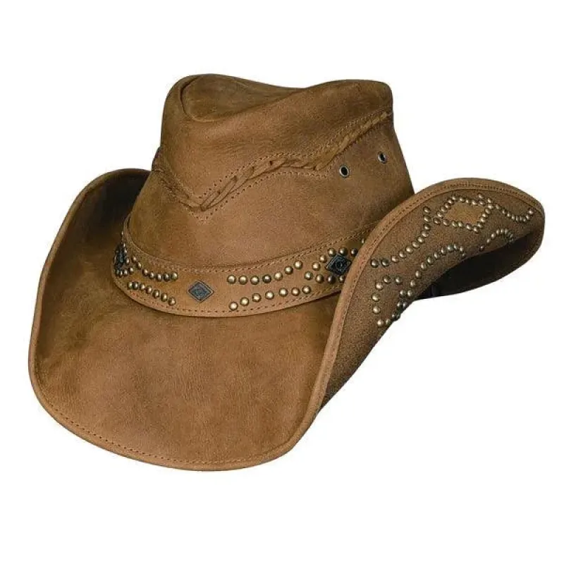 Bullhide Hidden Pleasures - Shapeable Leather Cowboy Hat sold by Hat Country