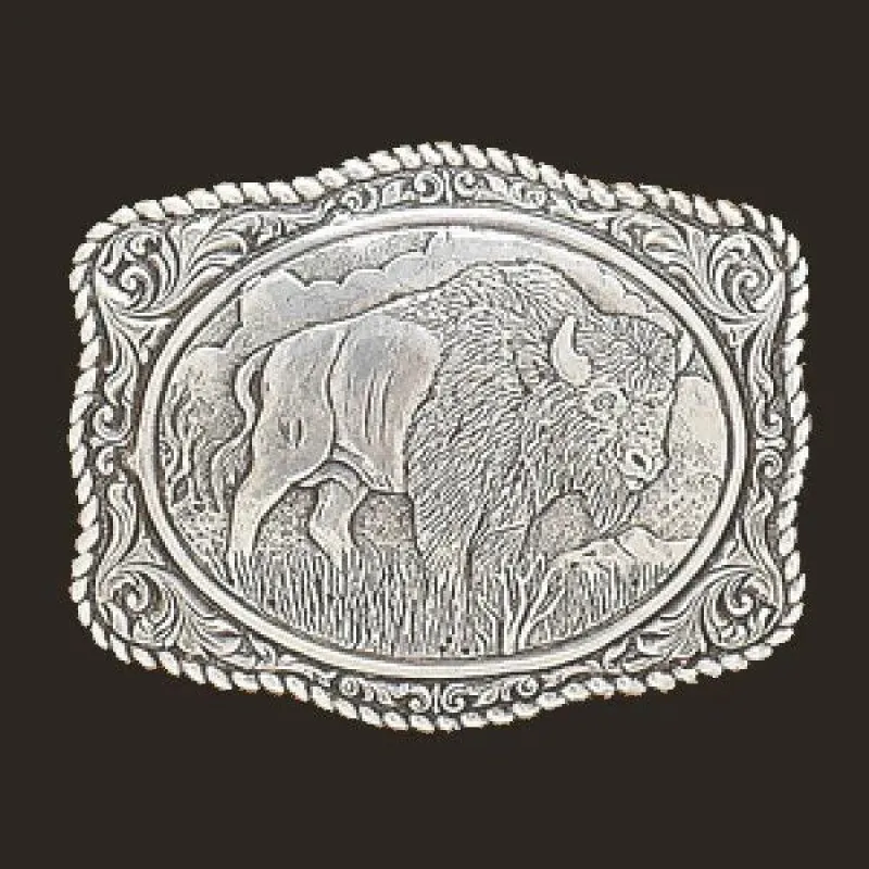 Crumrine Buffalo Bill - Belt Buckle sold by Hat Country