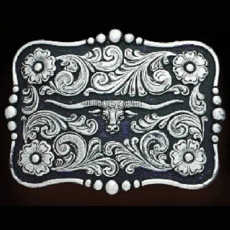 Nocona Horntown - Belt Buckle made by Hat Country