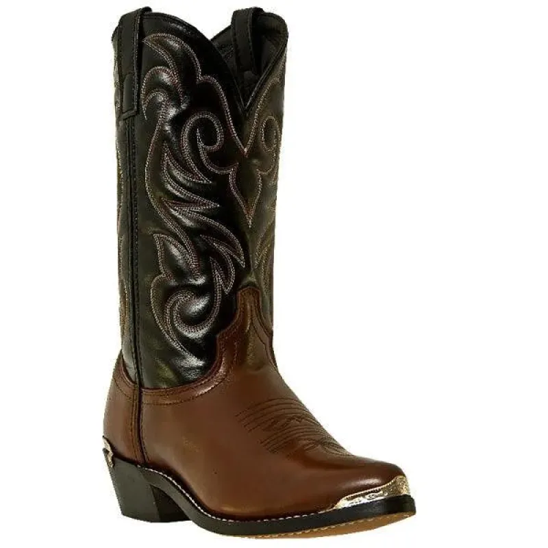 Laredo Nashville (Peanut Crunch/Black) - Men's Cowboy Boot sold by Hat Country