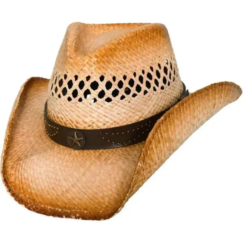 Bullhide Alanreed - Shapeable Straw Cowboy Hat sold by Hat Country