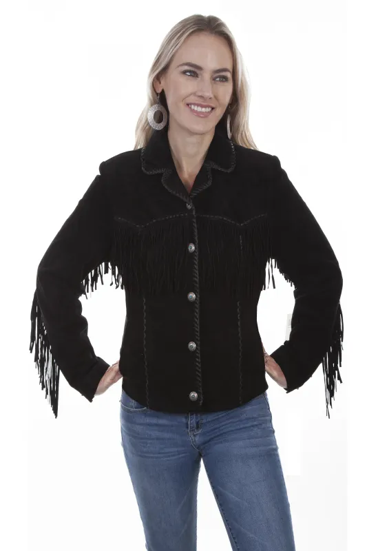 Scully Fringe Suede - Women's Leather Jacket sold by Hat Country
