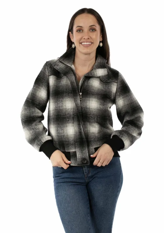 Honey Creek Baseball Plaid - Women's Jacket made by Scully