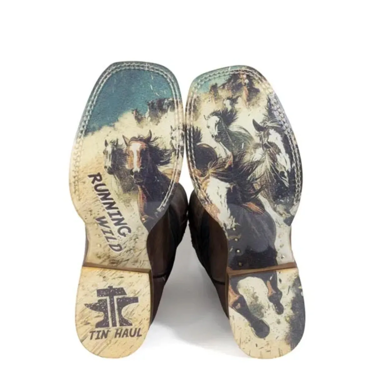 Tin Haul Blocks - Men's Leather Cowboy Boot sold by Hat Country product image thumbnail 2