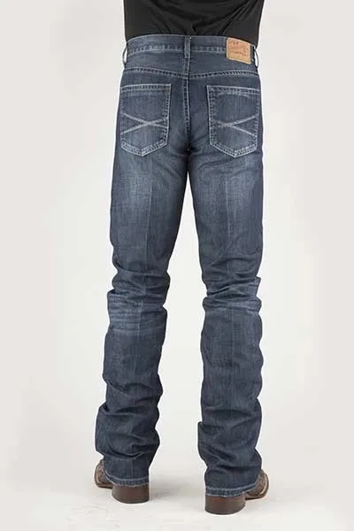 Stetson 1014 Rocker Fit (Dark Wash) - Men's Jeans (Closeout) sold by Hat Country product image thumbnail 2