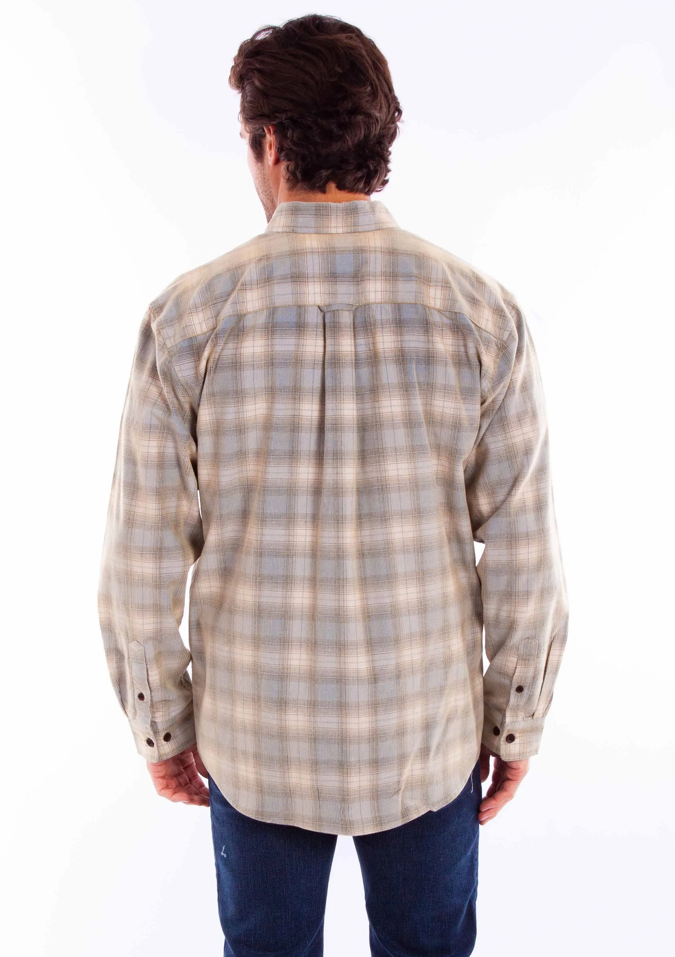 Scully One Pocket (5358) - Men's Corduroy Plaid Shirt sold by Hat Country product image thumbnail 2