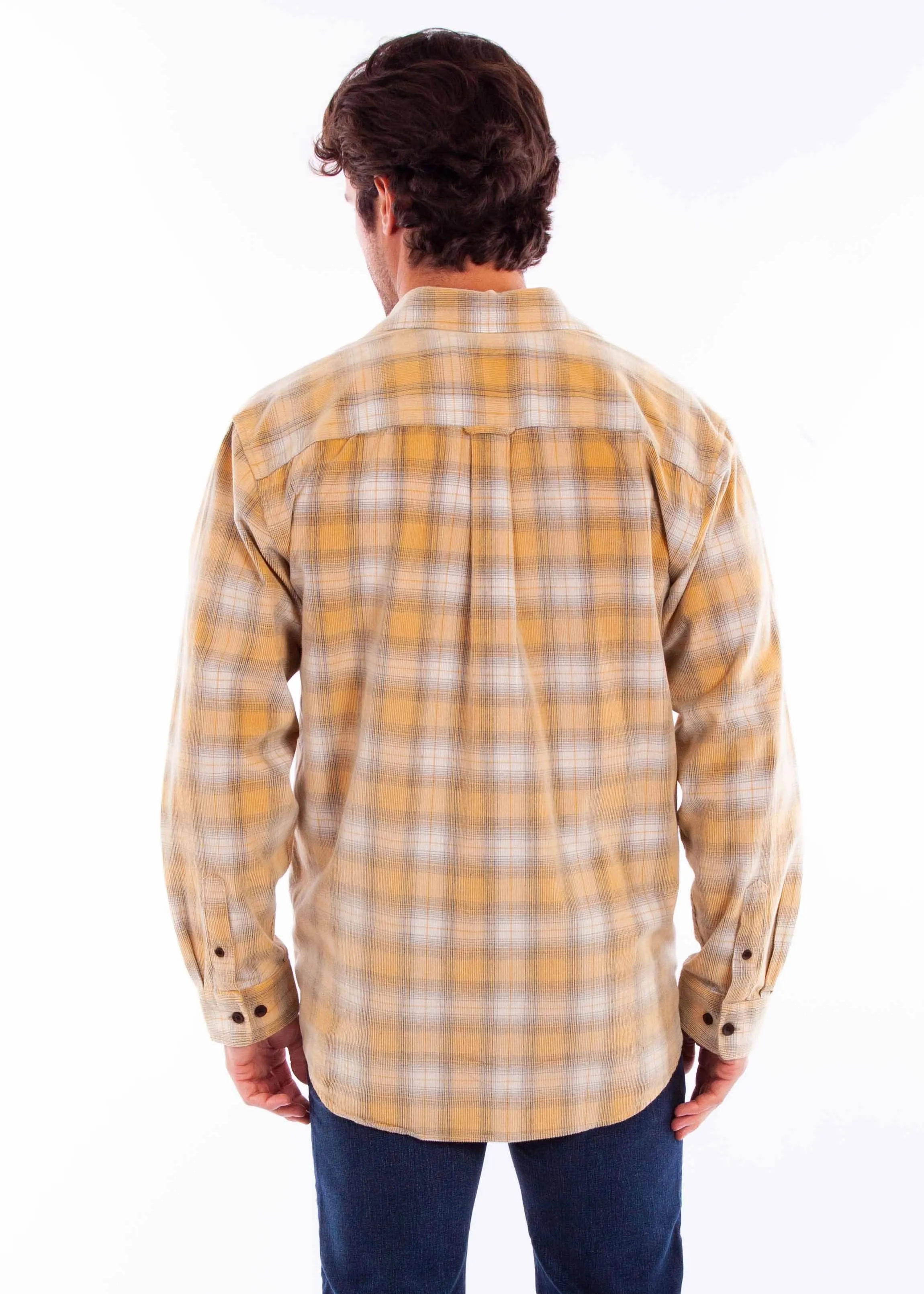Scully One Pocket (5357) - Men's Corduroy Plaid Shirt sold by Hat Country product image thumbnail 2