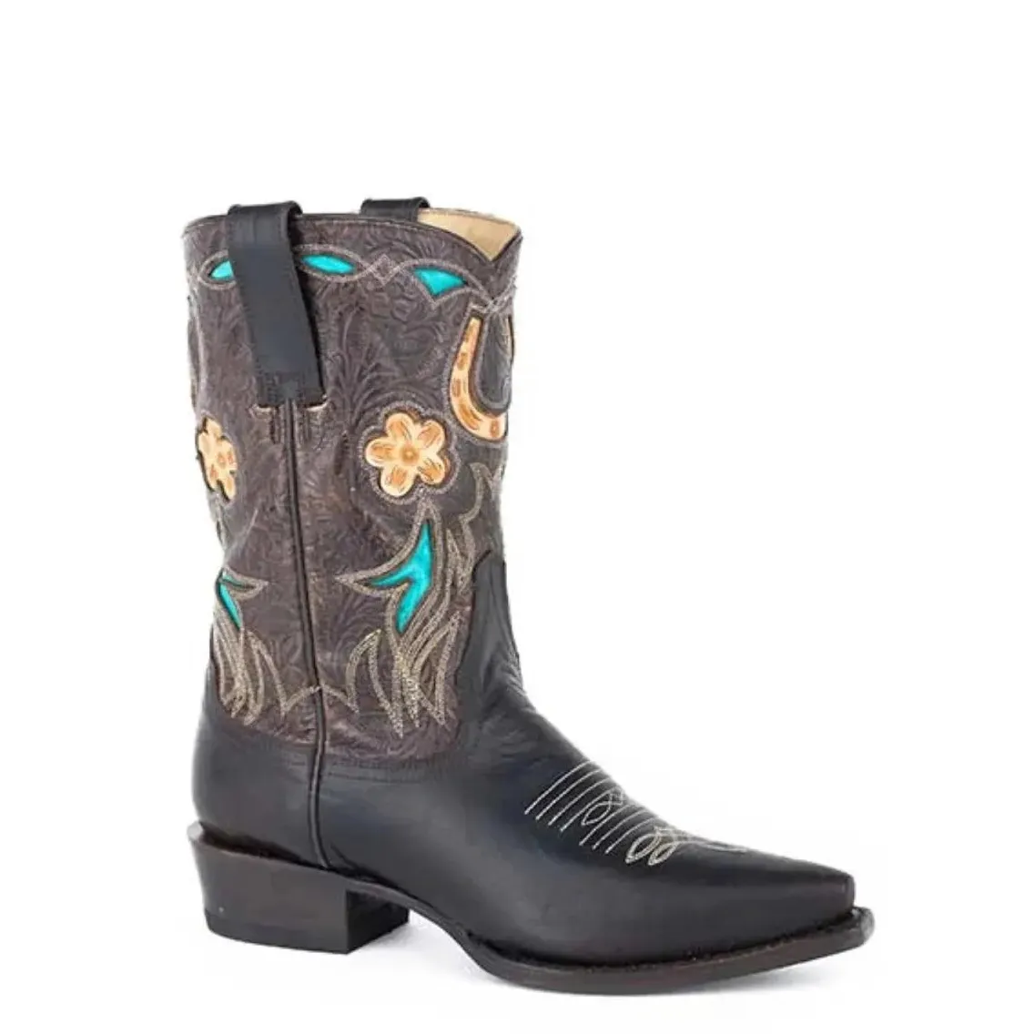 Stetson Willa (Brown) - Women's Leather Cowgirl Boot sold by Hat Country