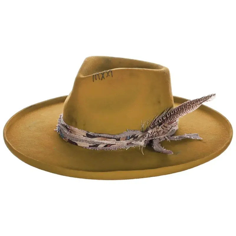 Justin Jolene - Women's Wide Brim Fedora Hat (Closeout) made by Justin Boots