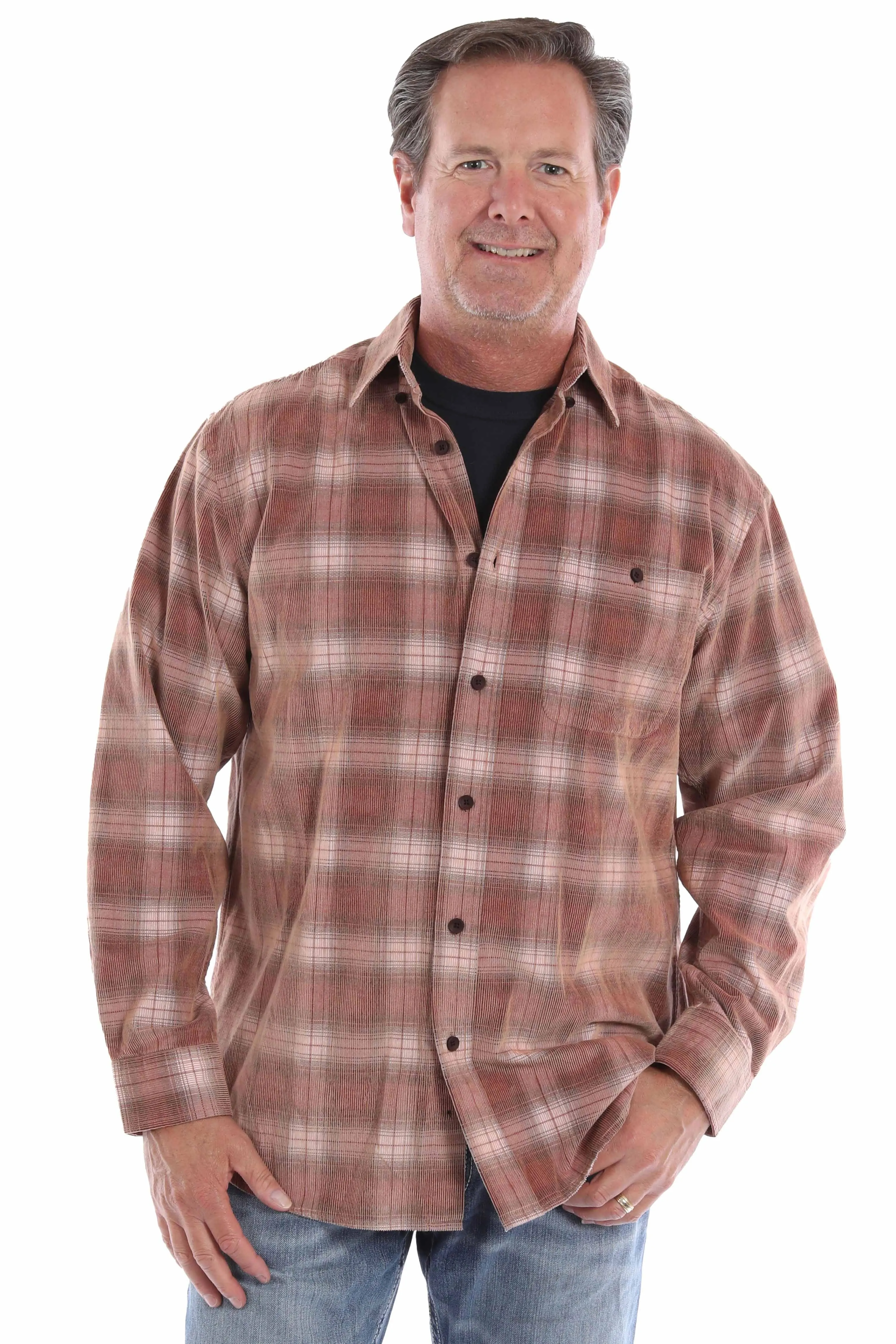 Scully Point Collar (5385) - Men's Corduroy Shirt sold by Hat Country
