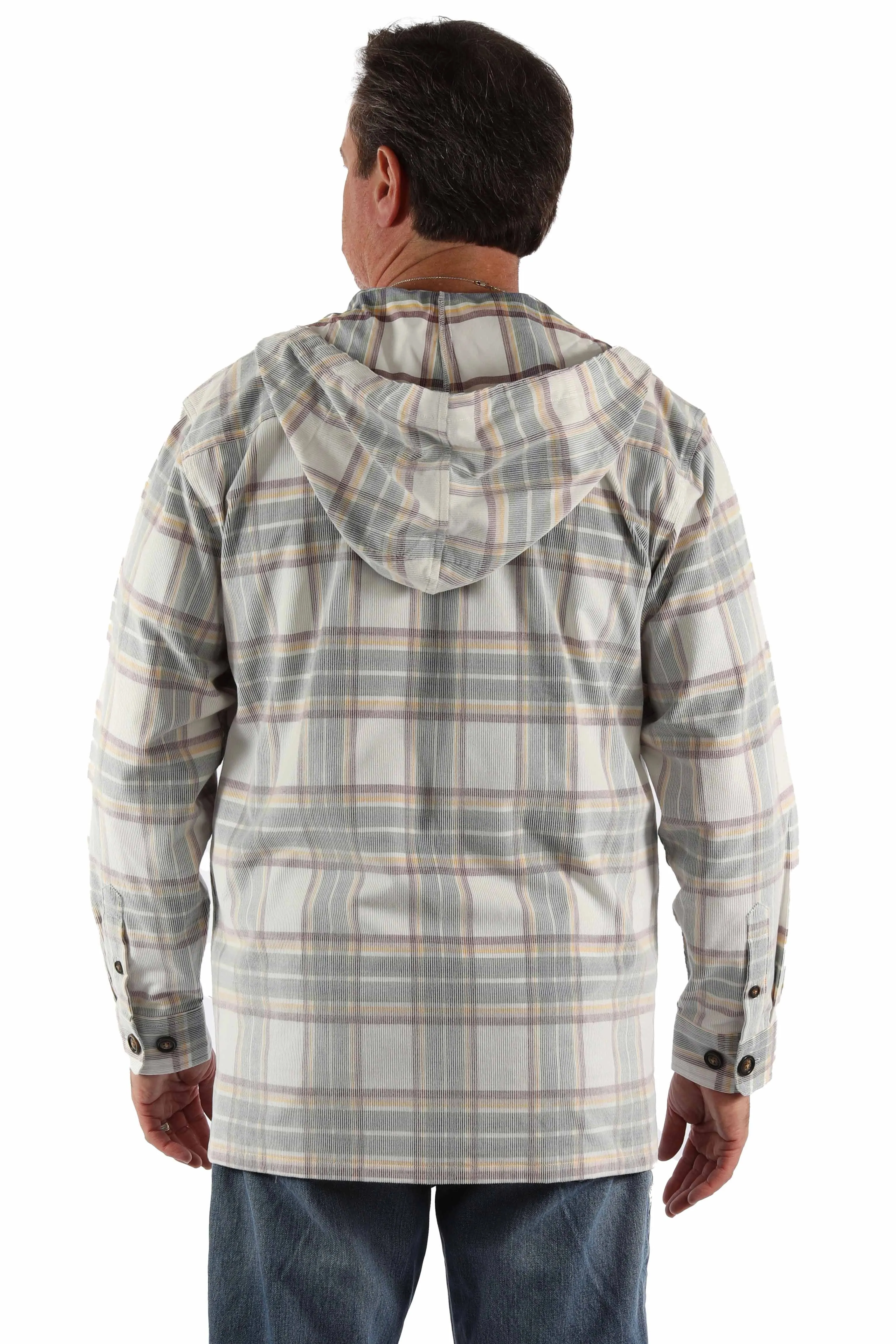 Scully Drawstring Hood (5389) - Men's Corduroy Hoodie sold by Hat Country product image thumbnail 2