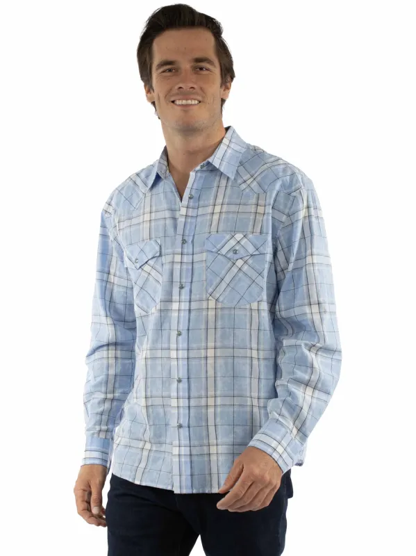 Scully Snow Wash (5408) - Men's Western Shirt sold by Hat Country