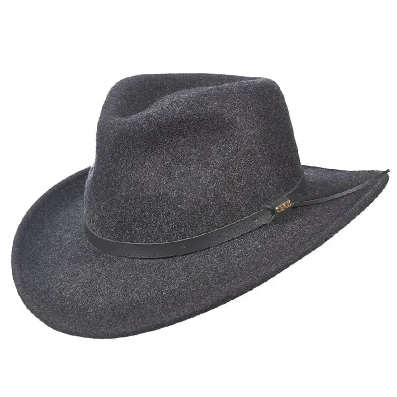 Scala Anchorage - Crushable Wool Felt Outback Hat sold by Hat Country