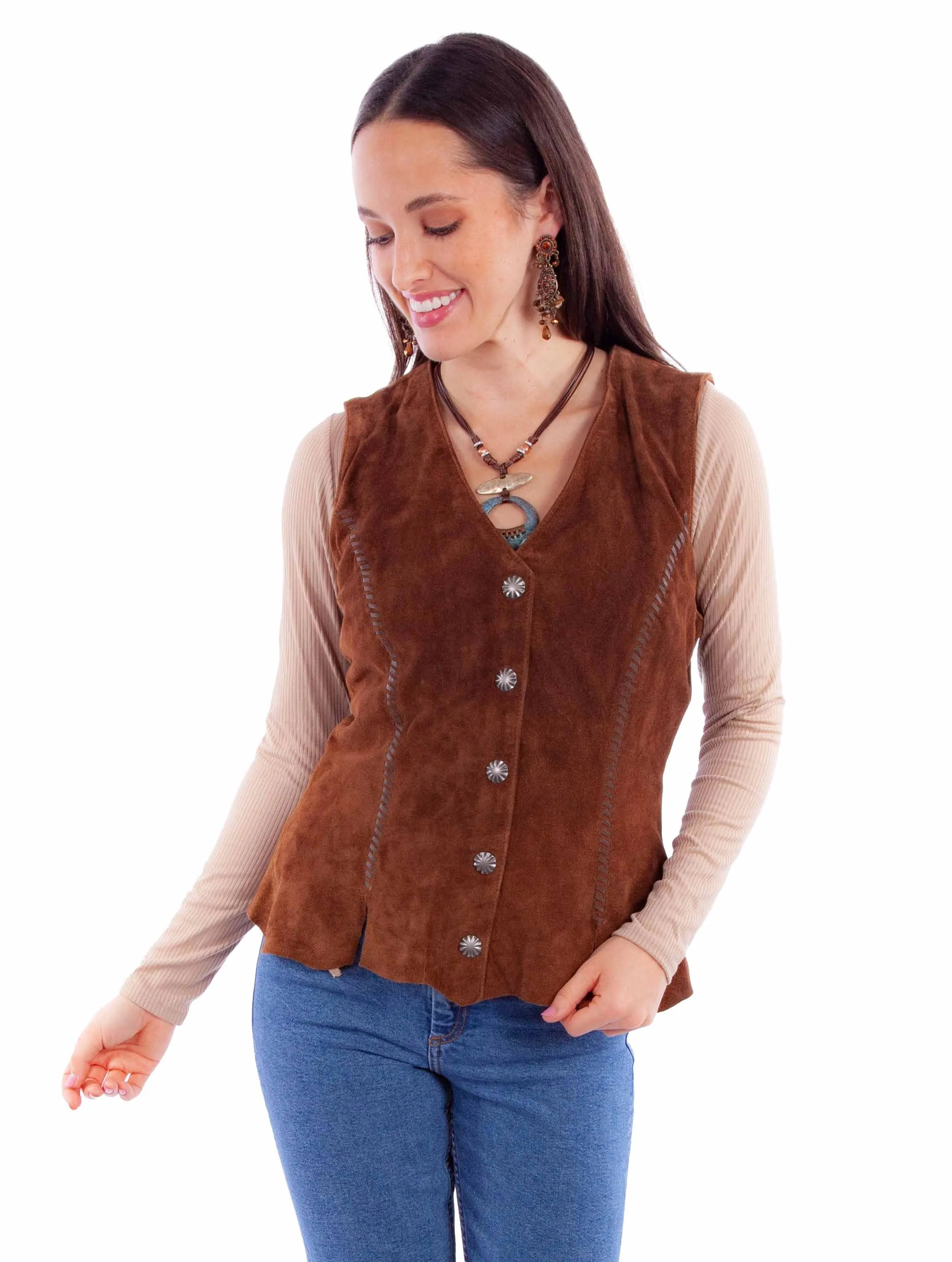 Scully Cheyenne (L1102) – Women’s Vest (Closeout) sold by Hat Country product image thumbnail 2