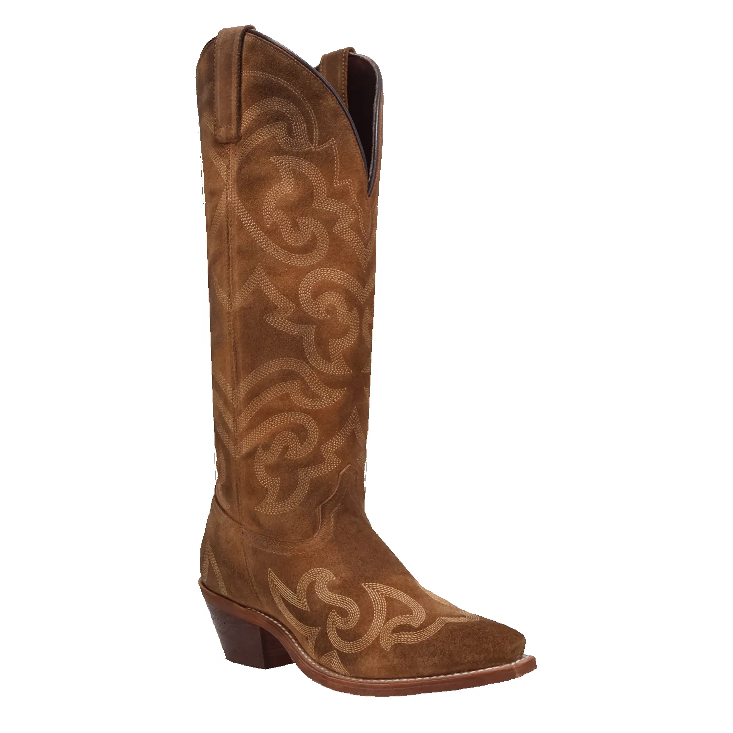 Laredo Sierra Rose - Women's Suede Leather Cowgirl Boots sold by Hat Country product image thumbnail 3