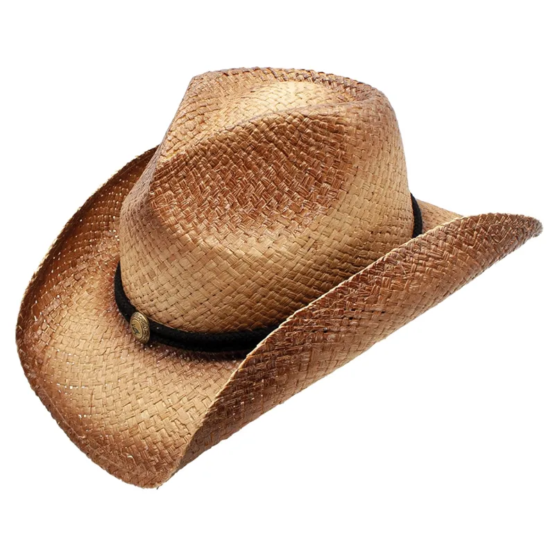Peter Grimm Round Up - Straw Cowboy Hat sold by Hat Country