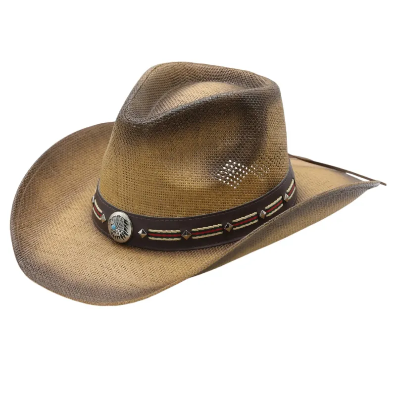 Peter Grimm Junction - Straw Cowboy Hat sold by Hat Country