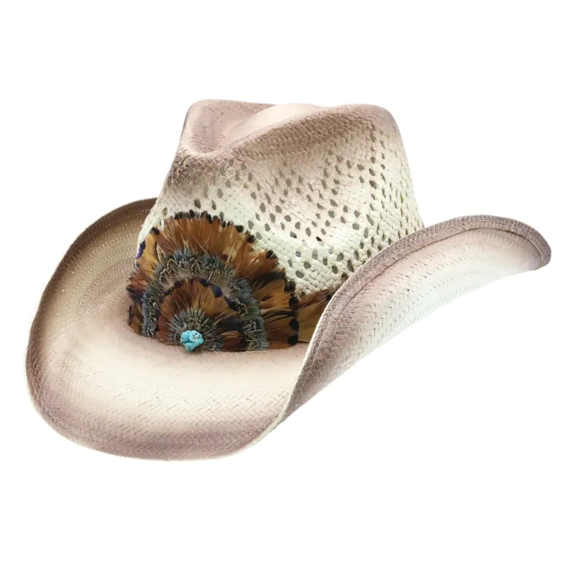 Peter Grimm Marron - Straw Cowboy Hat sold by Hat Country