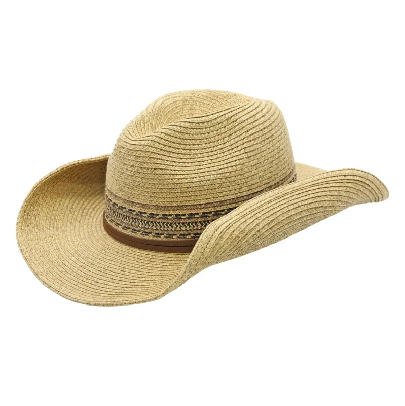 Peter Grimm Lorainne - Straw Cowboy Hat sold by Hat Country