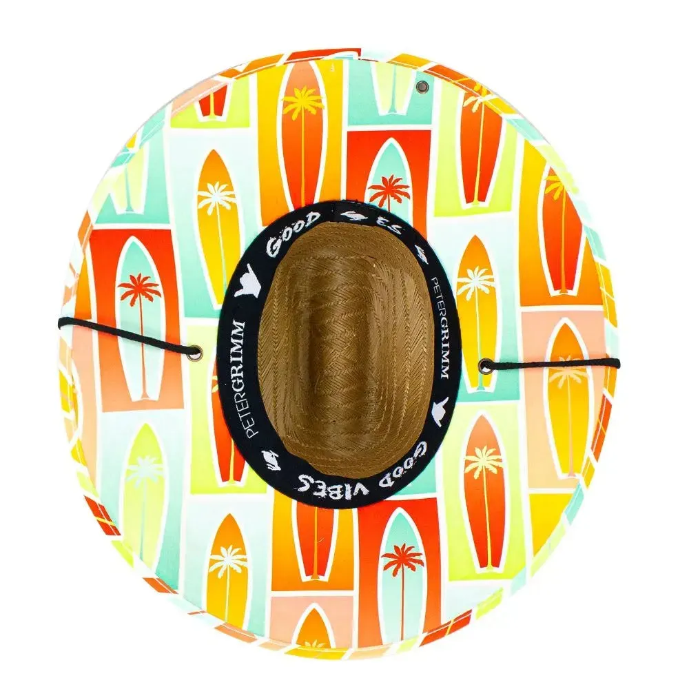 Peter Grimm Surf Board - Rye Straw Lifeguard Hat sold by Hat Country product image thumbnail 2