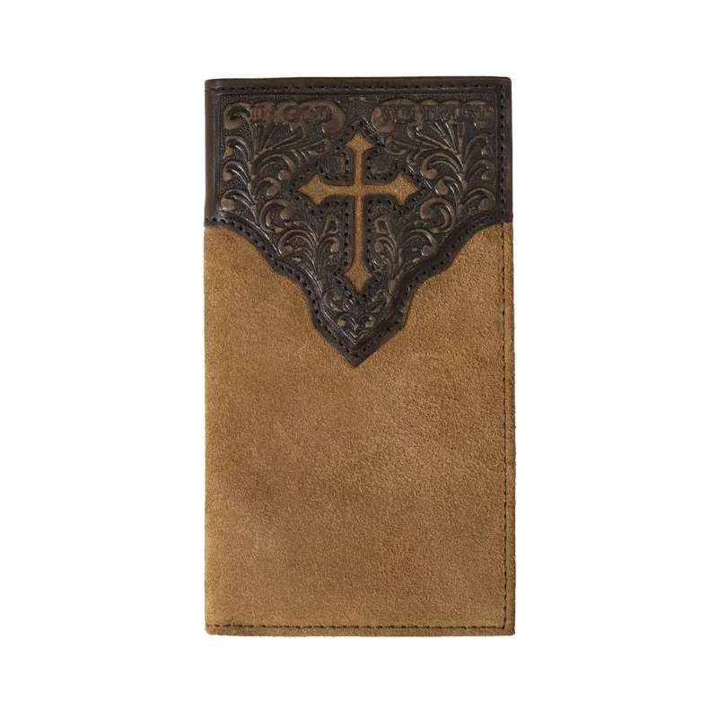 Nocona Floral Prayer - Men's Rodeo Wallet made by Nocona
