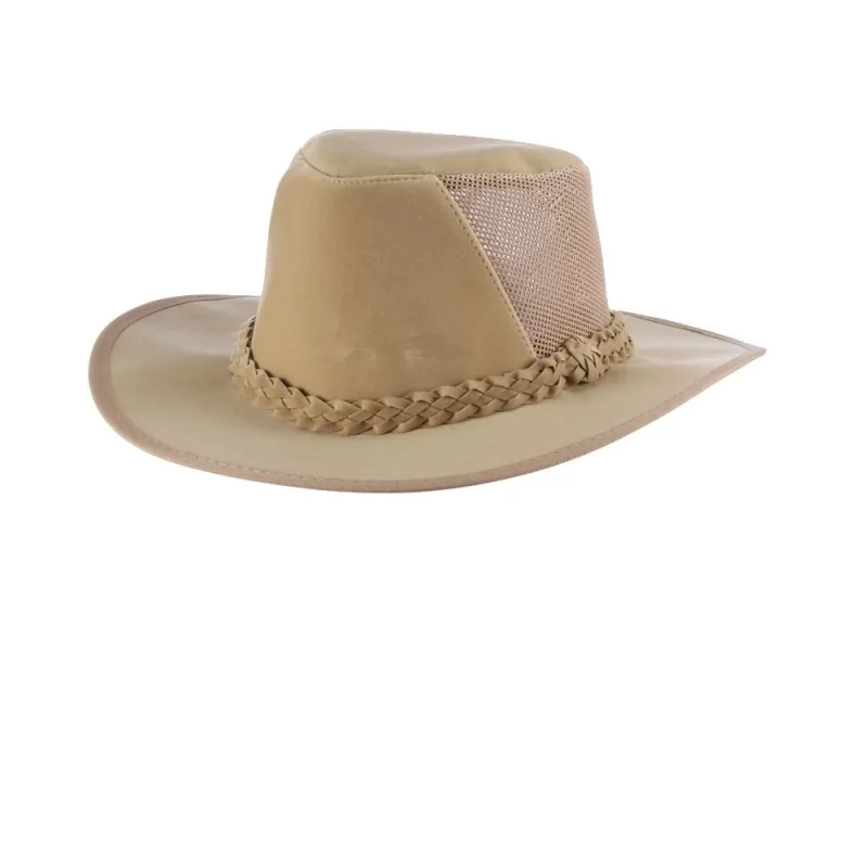 Dorfman Pacific Seabreeze - UPF 50+ Canvas Australian Hat made by Hat Country