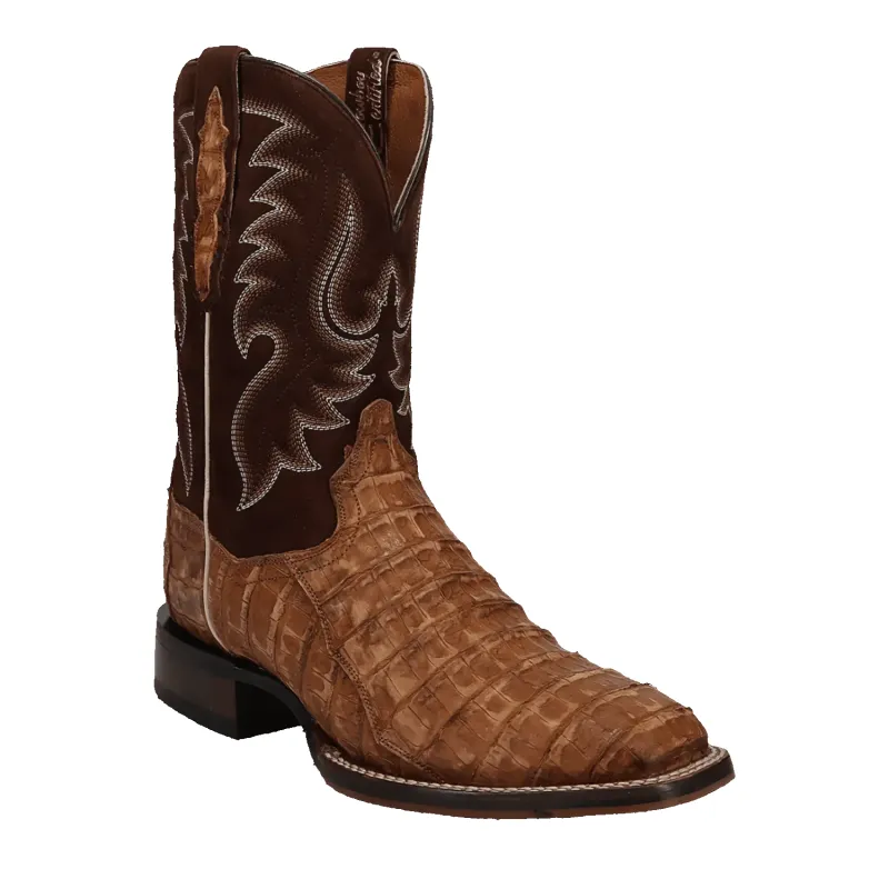 Dan Post Leon - Men's Caiman Leather Cowboy Boots made by Dan Post