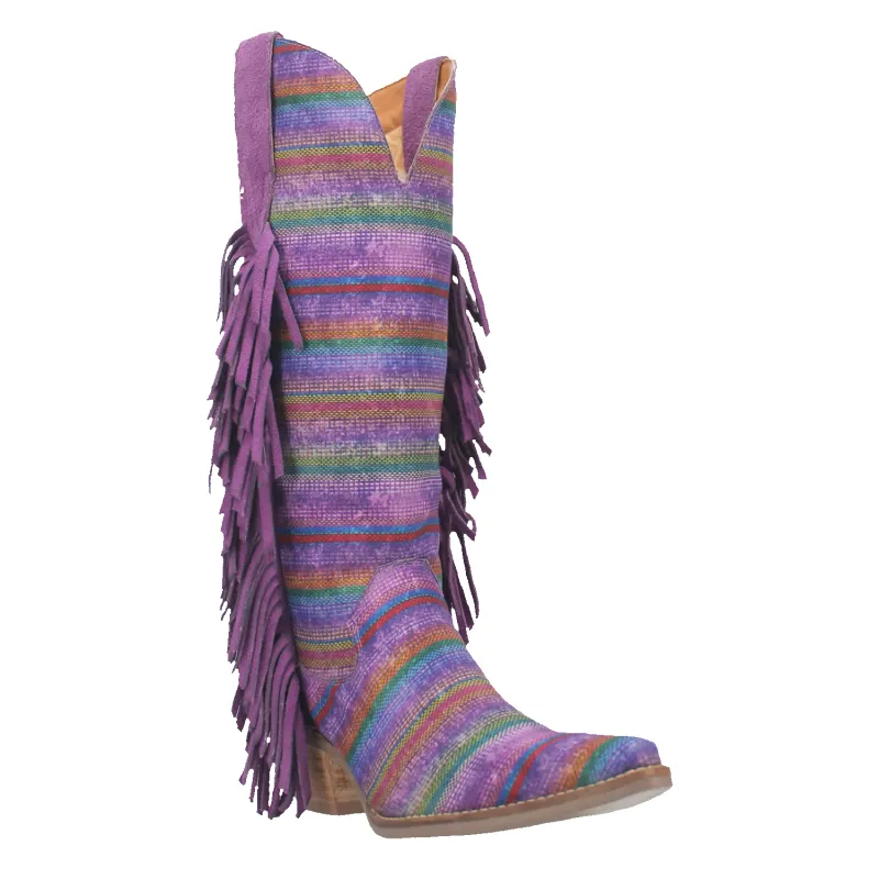 Dingo Hot Tamale  - Women's Fabric Cowgirl Boots made by dingo