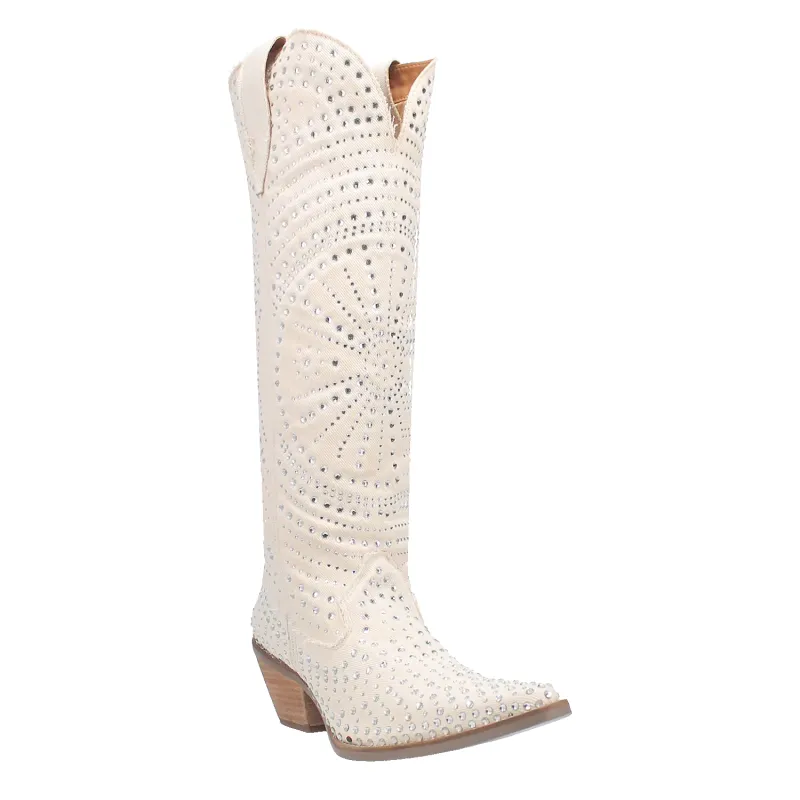 Dingo Honkytonk Honey - Women's Denim Cowgirl Boots made by dingo