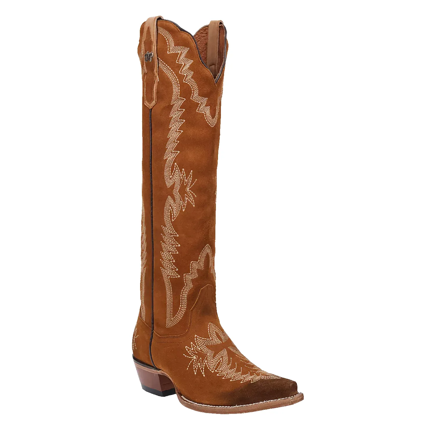 Dan Post Marlowe - Women's Suede Leather Cowboy Boots sold by Hat Country