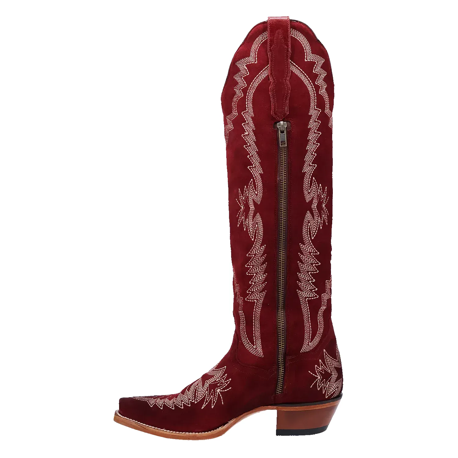 Dan Post Marlowe - Women's Suede Leather Cowboy Boots sold by Hat Country product image thumbnail 5