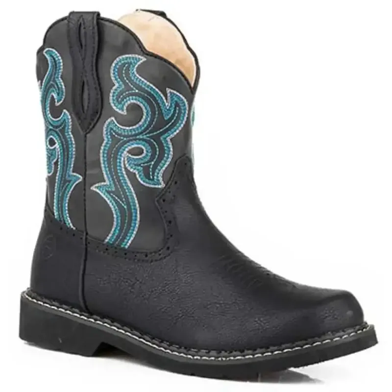 Roper Chunk Rider (Blue) - Women's Cowgirl Boot made by Roper