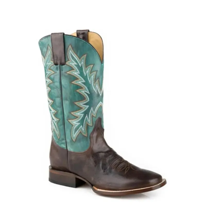 Stetson Cole (Green) - Men's Cowboy Boot sold by Hat Country