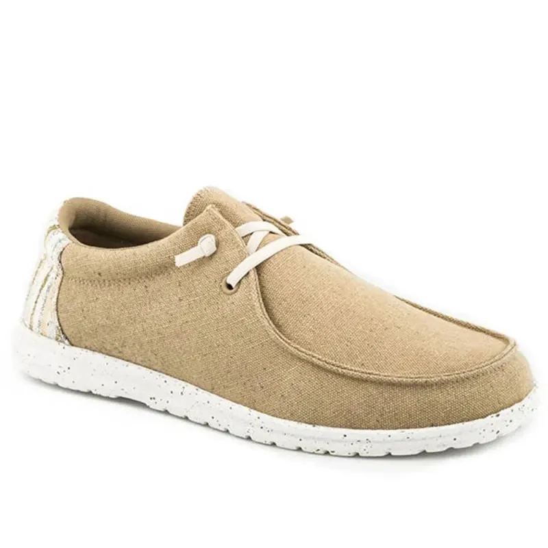 Roper Hang Loose (Tan W/ Multi Heel) - Men's Shoe made by Roper