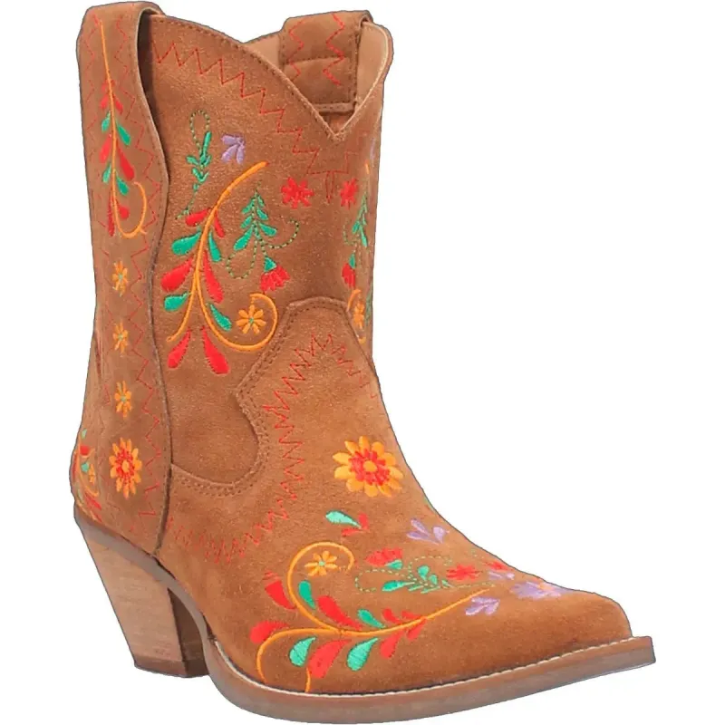 Dingo Sugar Bug - Women's Suede Leather Cowgirl Boot made by dingo
