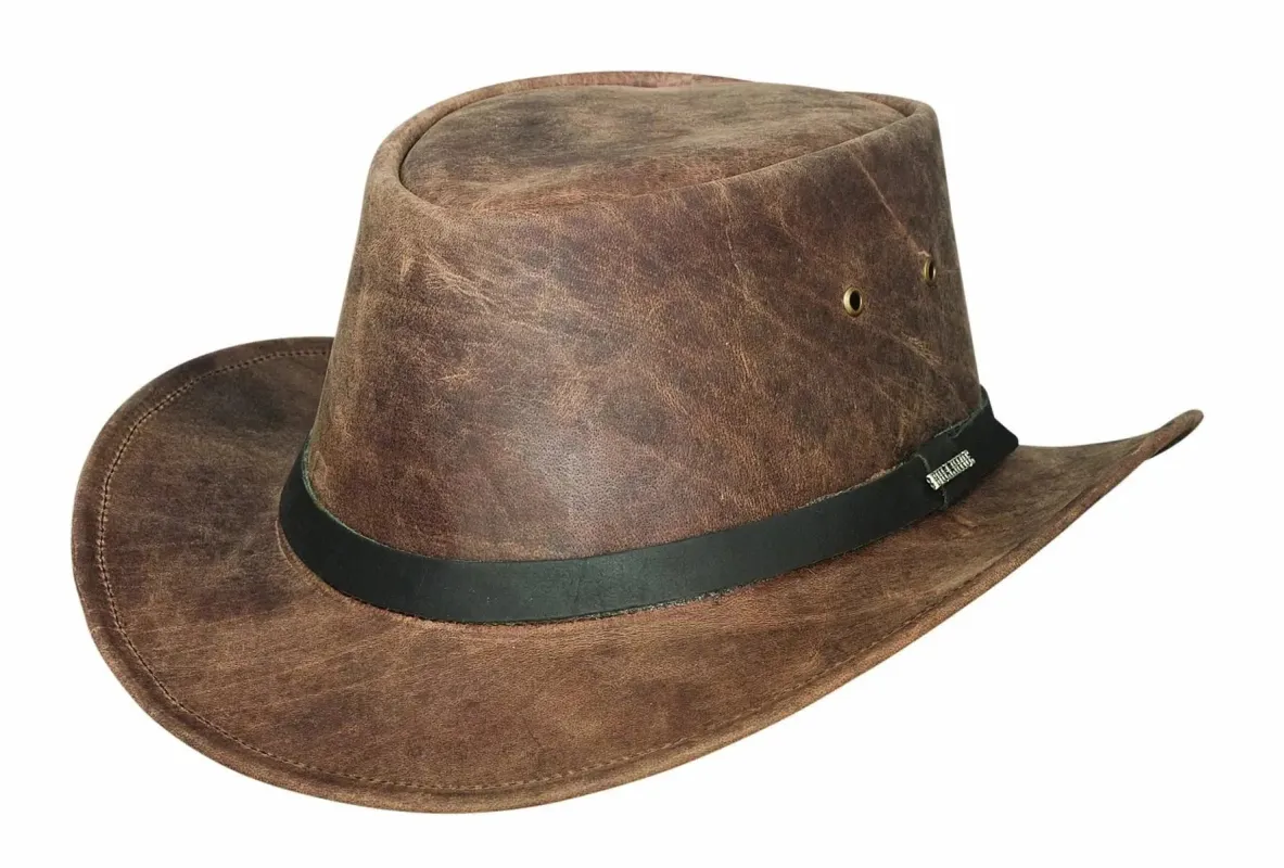 Bullhide Pikes Peak - Leather Cowboy Hat (closeout) made by Hat Country