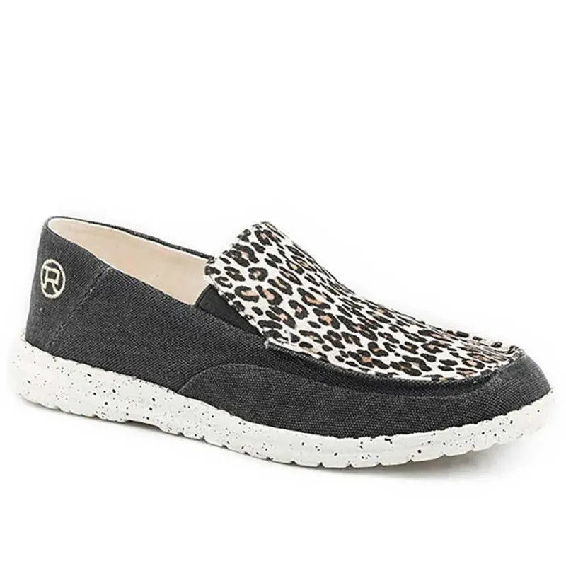 Roper Hang Loose Leopard Slip-On - Women's Fashion Sneaker made by Roper