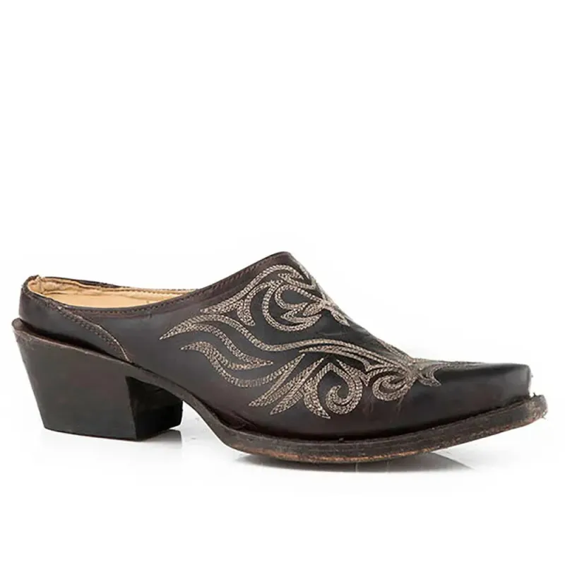 Stetson Adley - Leather Cowgirl Mule Boot made by Stetson