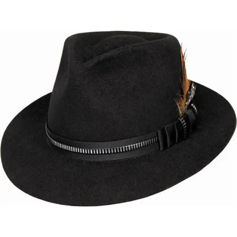 Bullhide Clarkston - Wool Felt Fedora Hat made by Hat Country