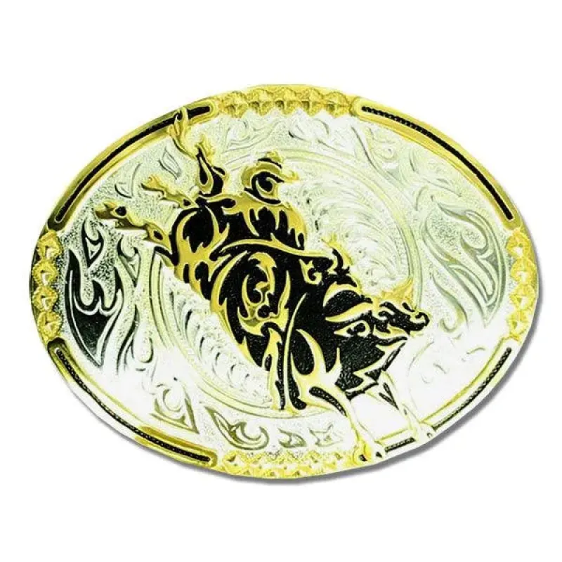 Crumrine Hold On Tight - Belt Buckle made by Hat Country