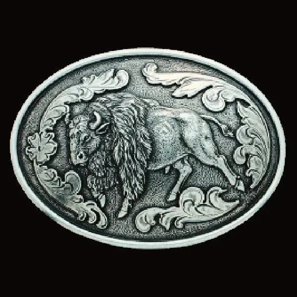 Nocona Wild Buffalo - Belt Buckle sold by Hat Country product image thumbnail 2